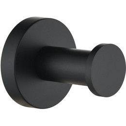 Крючок Grocenberg AC0061BL, цвет чёрный матовый - фото 