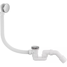 Сифон для ванны автоматический Grocenberg GB230W, белый - фото 