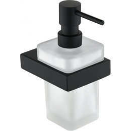 Дозатор для жидкого мыла Grocenberg AC0028BL, цвет чёрный матовый - фото 