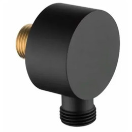 Шланговое подсоединение Grocenberg GB104BL, чёрный матовый - фото 