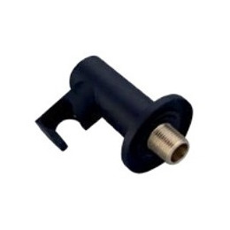 Шланговое подсоединение Grocenberg GB177BL, чёрный матовый - фото 