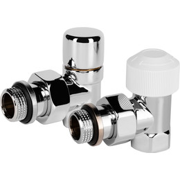 Вентиль термостатический угловой Royal Thermo Design 1/2"М30х1,5 RTE 07.0016 RT - фото 