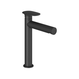 Смеситель для раковины высокий Ravak Spring SG 014.20BL X070543, чёрный матовый - фото 