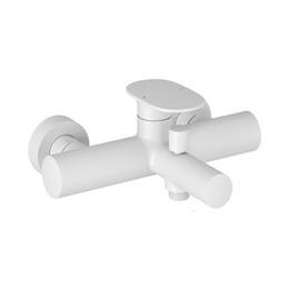 Смеситель для ванны Ravak Spring SG 022.10WHM X070569, белый матовый - фото 