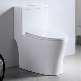 Унитаз-моноблок безободковый EvaGold EG050023 с тонкой крышкой микролифт - фото 