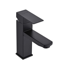 Смеситель для раковины EvaGold Richard EG400045, чёрный - фото 