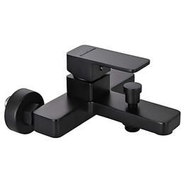 Смеситель для ванны EvaGold Richard EG400092, чёрный матовый - фото 