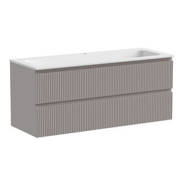 Тумба подвесная с раковиной Sancos Snob T 120 см SNT120SM, Doha Soft - фото 