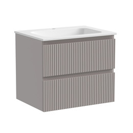 Тумба подвесная с раковиной Sancos Snob T 60 см SNT60SM, Doha Soft - фото 