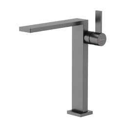 Смеситель для раковины высокий Sancos Linn SC9020GG, вороненая сталь - фото 