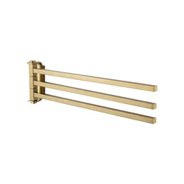 Держатель для полотенца Wonzon & Woghand Lotte WW-8341-BG, цвет золото брашированное - фото 