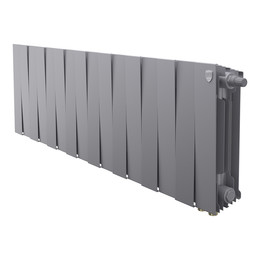 Радиатор Royal Thermo PianoForte 300 Silver Satin VDR80 1280x380 мм (16 секций) - фото 