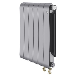 Радиатор Royal Thermo Infinity 500 Silver Satin VR80 480x591 мм (6 секций) - фото 