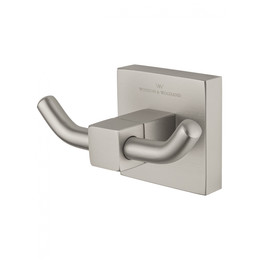 Двойной крючок Wonzon & Woghand Polo WW-8925-BN, цвет никель брашированный - фото 