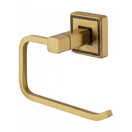 Держатель для туалетной бумаги Wonzon & Woghand Roma WW-7216, цвет бронза брашированная - фото 