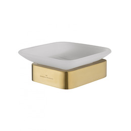 Мыльница Wonzon & Woghand Lotte WW-8322-BG, цвет золото брашированное - фото 