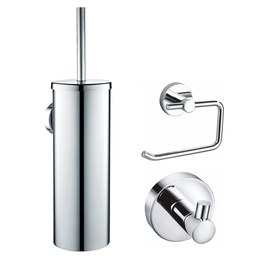 Набор аксессуаров для ванной комнаты Wonzon & Woghand WW-8100-CR - фото 