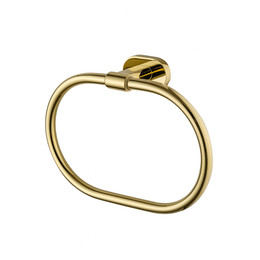 Кольцо для полотенец Wonzon & Woghand First WW-8423-LG, цвет золото глянцевое - фото 