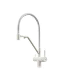 Смеситель для кухни Sancos Dora SC4003MW, матовый белый/белый - фото 