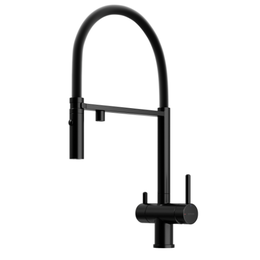 Смеситель для кухни Sancos Imola SC4010MB, чёрный матовый/чёрный - фото 