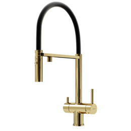 Смеситель для кухни Sancos Imola SC4010ZG, полированное золото - фото 
