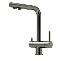 Смеситель для кухни Sancos Foster SC4014GG, вороненая сталь - фото 