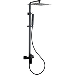 Душевая стойка Allen Brau Infinity 5.21012-31, чёрный матовый - фото 