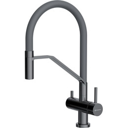 Смеситель для кухни Omoikiri Akeno GM 4994545, вороненая сталь - фото 