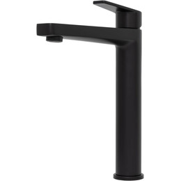 Смеситель для раковины Allen Brau Eclipse 5.E1002-31 с донным клапаном в комплекте, чёрный матовый - фото 