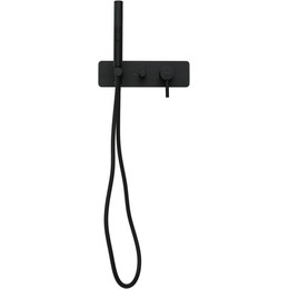 Смеситель для душа Allen Brau Priority 5.31009-31 (со скрытой частью) чёрный матовый - фото 