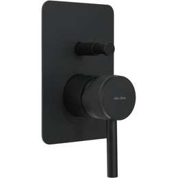 Смеситель для душа Allen Brau Priority X2 5.31011-31 (со скрытой частью) чёрный матовый - фото 