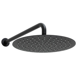 Верхний душ Allen Brau Priority 300 мм 5.31A17-31, чёрный матовый - фото 