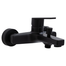 Смеситель для ванны Allen Brau Eclipse 5.E1003-31, чёрный матовый - фото 