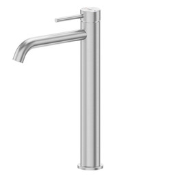 Смеситель для раковины высокий Abber Wasser Kreis 316 AF8111BST-L, сталь брашированная - фото 