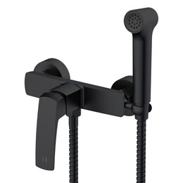 Набор для гигиенического душа Azario Conda AZ-K2511B, чёрный матовый - фото 