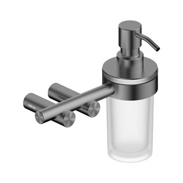 Дозатор для жидкого мыла Abber Osten 316 AA1859BGG, цвет оружейная сталь брашированная - фото 