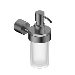Дозатор для жидкого мыла Abber Osten 316 AA185A9BGG, цвет оружейная сталь брашированная - фото 