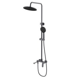 Душевая стойка Azario Alanti AZ-K2332GR, графит - фото 