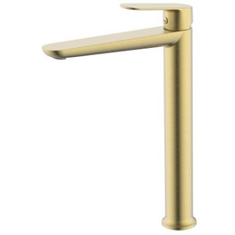 Смеситель для раковины высокий Azario Alanti AZ-K9032MG, золото матовое - фото 