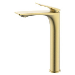 Смеситель для раковины высокий Azario Lursy AZ-K9049MG, золото матовое - фото 