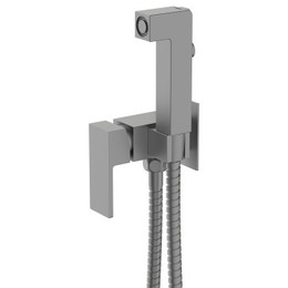 Гигиенический душ Azario Graves AZ-KFX03GR (со скрытой частью) графит - фото 
