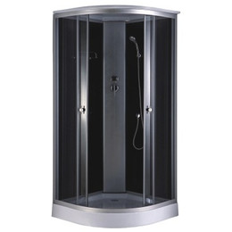 Душевая кабина Loranto 90x90 см CS-881EA13TM/B-90, хром/прозрачное - фото 