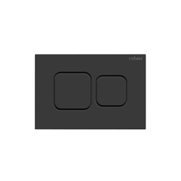 Кнопка смыва Cezares Pneumatic PN2-BTN-NOP, чёрный матовый - фото 