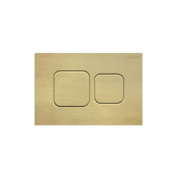 Кнопка смыва Cezares Pneumatic PN2-BTN-BORO, брашированное золото - фото 