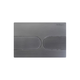 Кнопка смыва BelBagno BB-11-GM, оружейная сталь - фото 