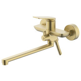 Смеситель для ванны Azario Lursy AZ-K1749MG, золото матовое - фото 