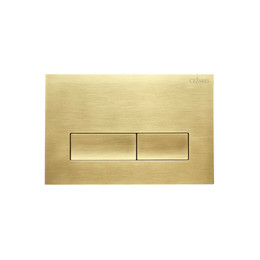 Кнопка смыва Cezares Slider SLIDER-BTN-BORO, брашированное золото - фото 