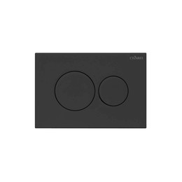 Кнопка смыва Cezares Pneumatic PN1-BTN-NOP, чёрный матовый - фото 