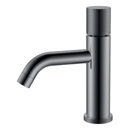Смеситель для раковины Boheme Stick 121-SGM.2, графит глянец - фото 
