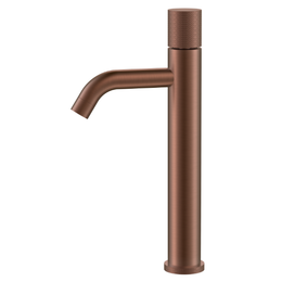 Смеситель для раковины высокий Boheme Stick 122-BRB.2, брашированная бронза - фото 
